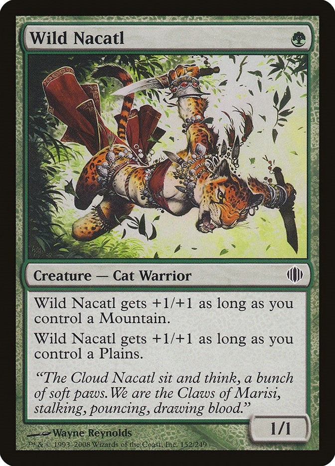 Wild Nacatl (152) (Shards of Alara)
