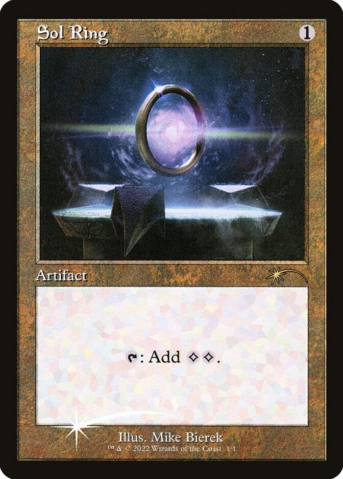 Sol Ring (Retro Frame) (1) (WPN & Gateway Promos)