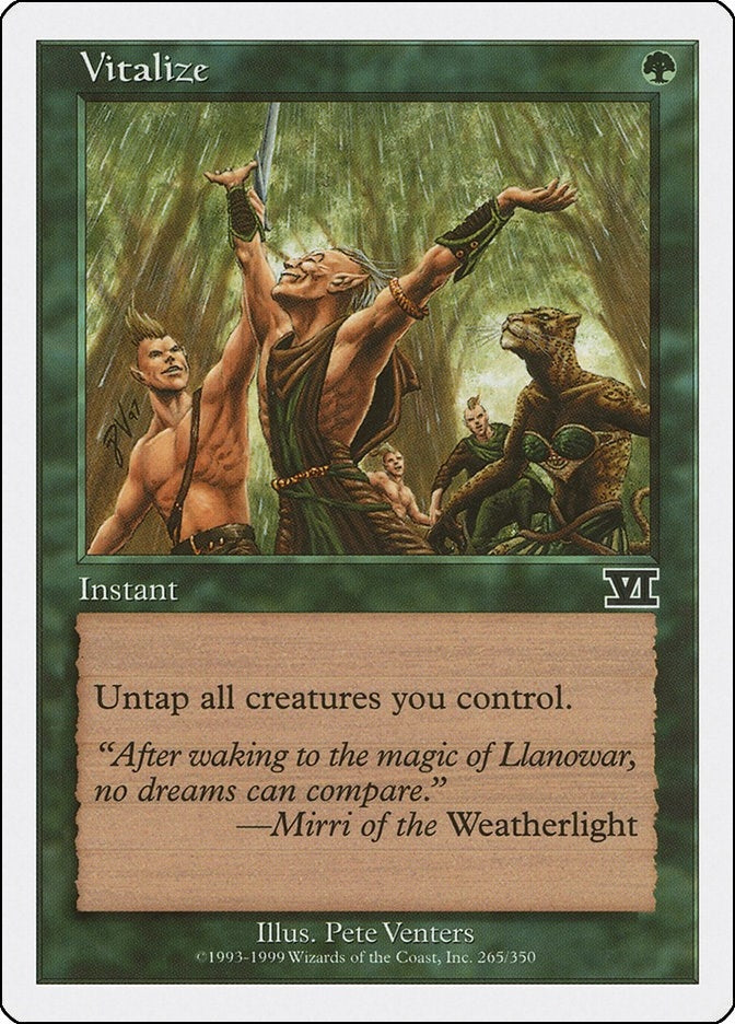 Image for Vitalize (265) (Classic Sixth Edition) - Magic: The Gathering