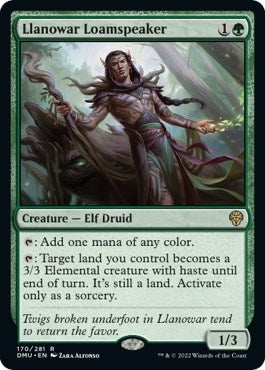 Image for Llanowar Loamspeaker (170) (Dominaria United) - Magic: The Gathering