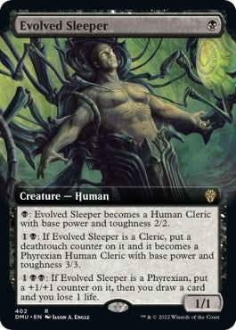 Image for Evolved Sleeper (Extended Art) (402) (Dominaria United) - Magic: The Gathering