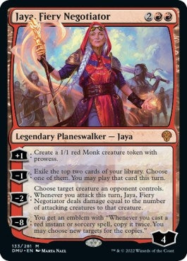 Image for Jaya, Fiery Negotiator (133) (Dominaria United) - Magic: The Gathering