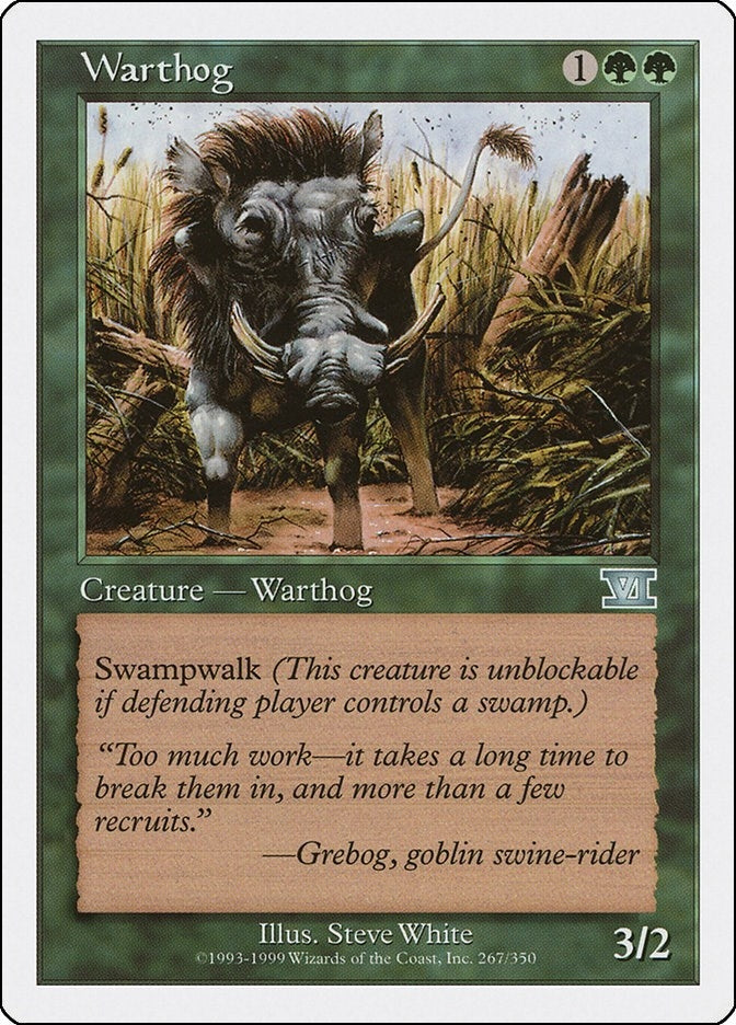 Image for Warthog (267) (Classic Sixth Edition) - Magic: The Gathering