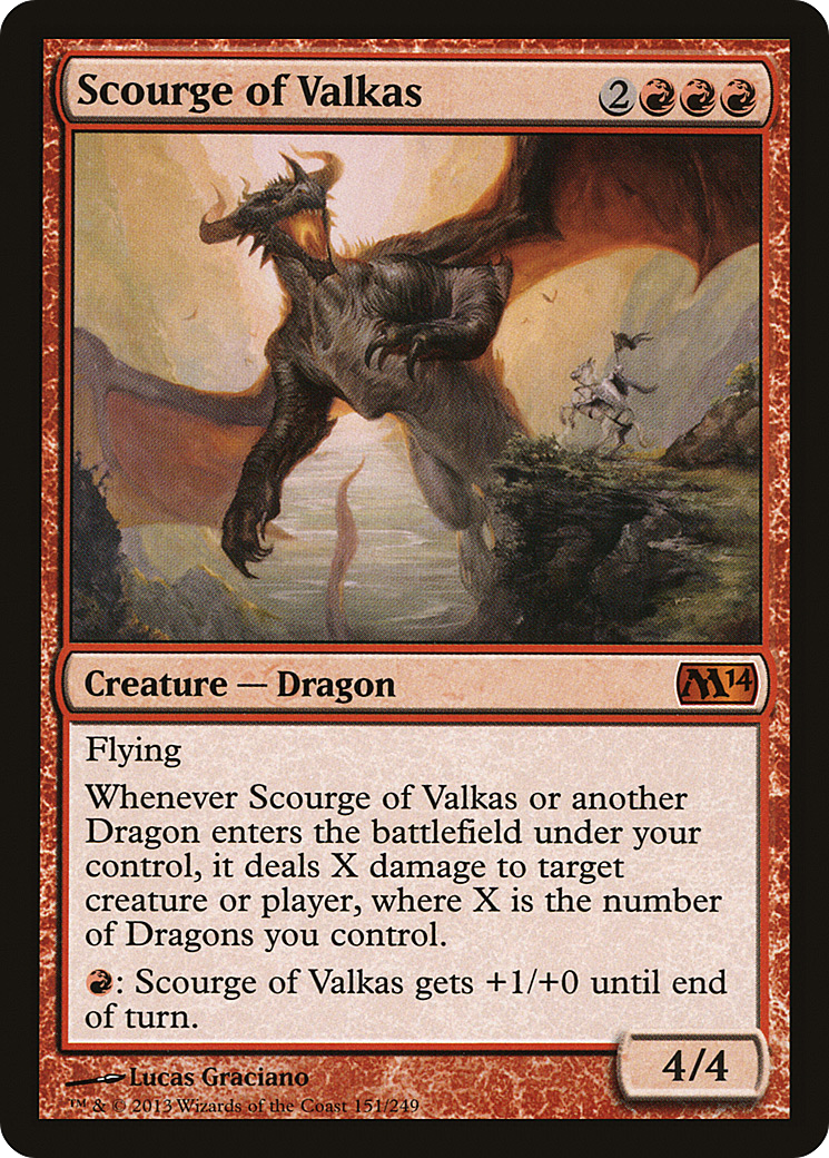 Scourge of Valkas (151) (M14)