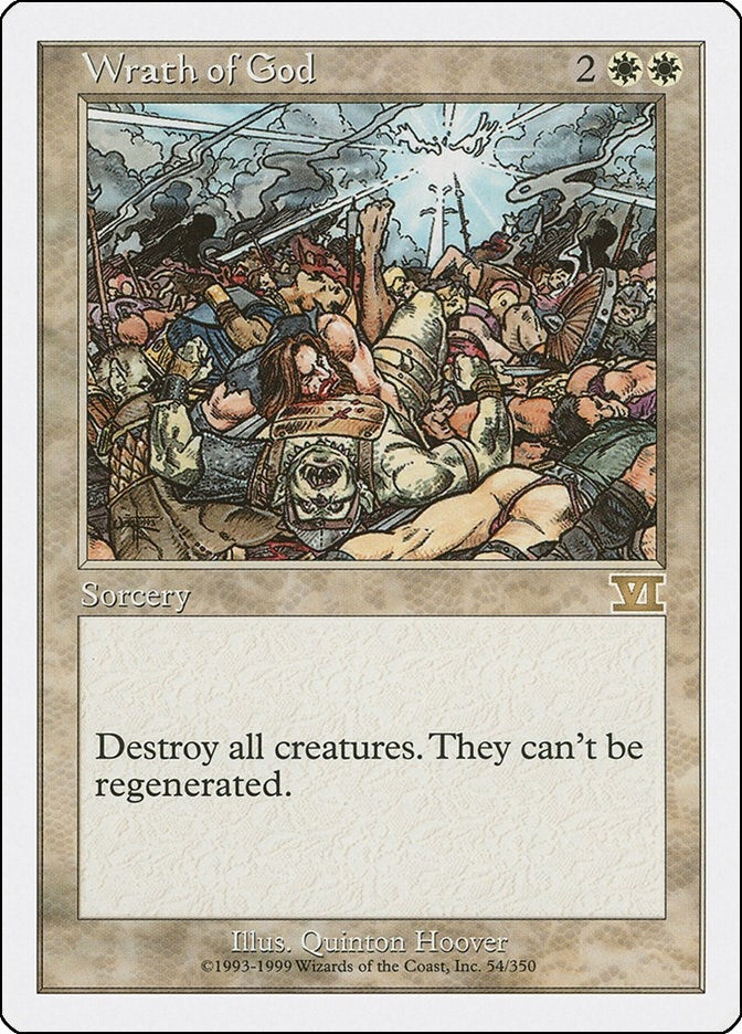 Image for Wrath of God (54) (Classic Sixth Edition) - Magic: The Gathering