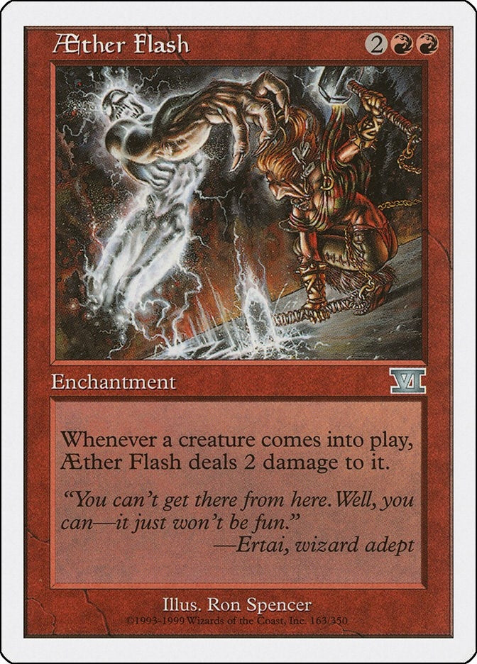 Image for Aether Flash (163) (Classic Sixth Edition) - Magic: The Gathering