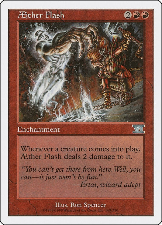 Image for Aether Flash (163) (Classic Sixth Edition) - Magic: The Gathering