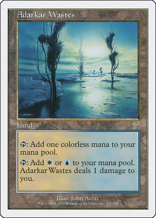 Image for Adarkar Wastes (325) (7th Edition) - Magic: The Gathering