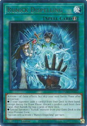 Runick Dispelling (TAMA-EN032) - Tactical Masters 1st Edition