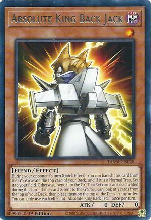 Absolute King Back Jack (TAMA-EN048) - Tactical Masters 1st Edition
