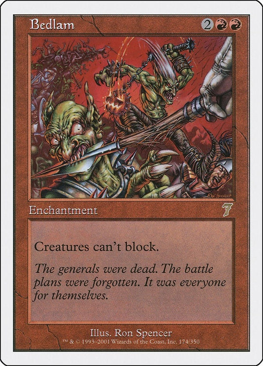 Bedlam (174) (7th Edition)