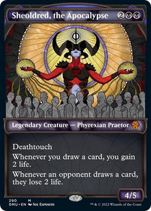 Image for Sheoldred, the Apocalypse (Showcase) (290) (Dominaria United) - Magic: The Gathering