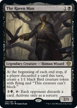 Image for The Raven Man (103) (Dominaria United) - Magic: The Gathering