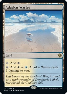 Image for Adarkar Wastes (243) (Dominaria United) - Magic: The Gathering