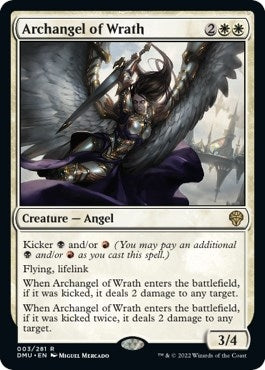 Image for Archangel of Wrath (3) (Dominaria United) - Magic: The Gathering