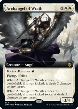 Image for Archangel of Wrath (Extended Art) (384) (Dominaria United) - Magic: The Gathering
