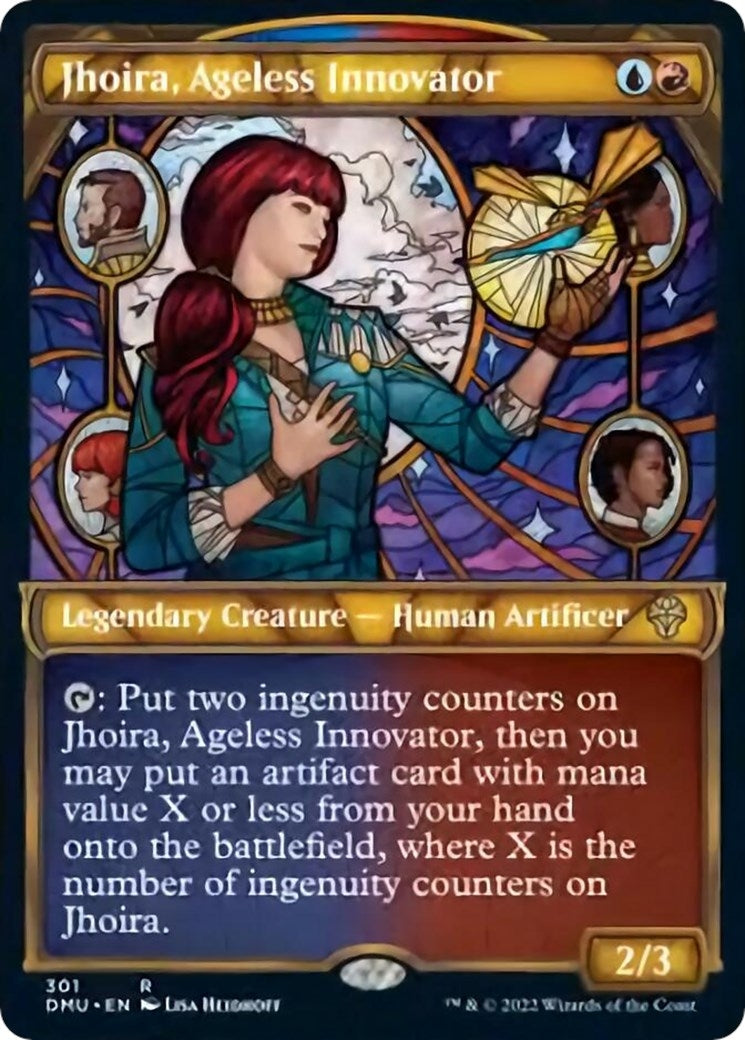 Jhoira, Ageless Innovator (Showcase) (301) (Dominaria United)