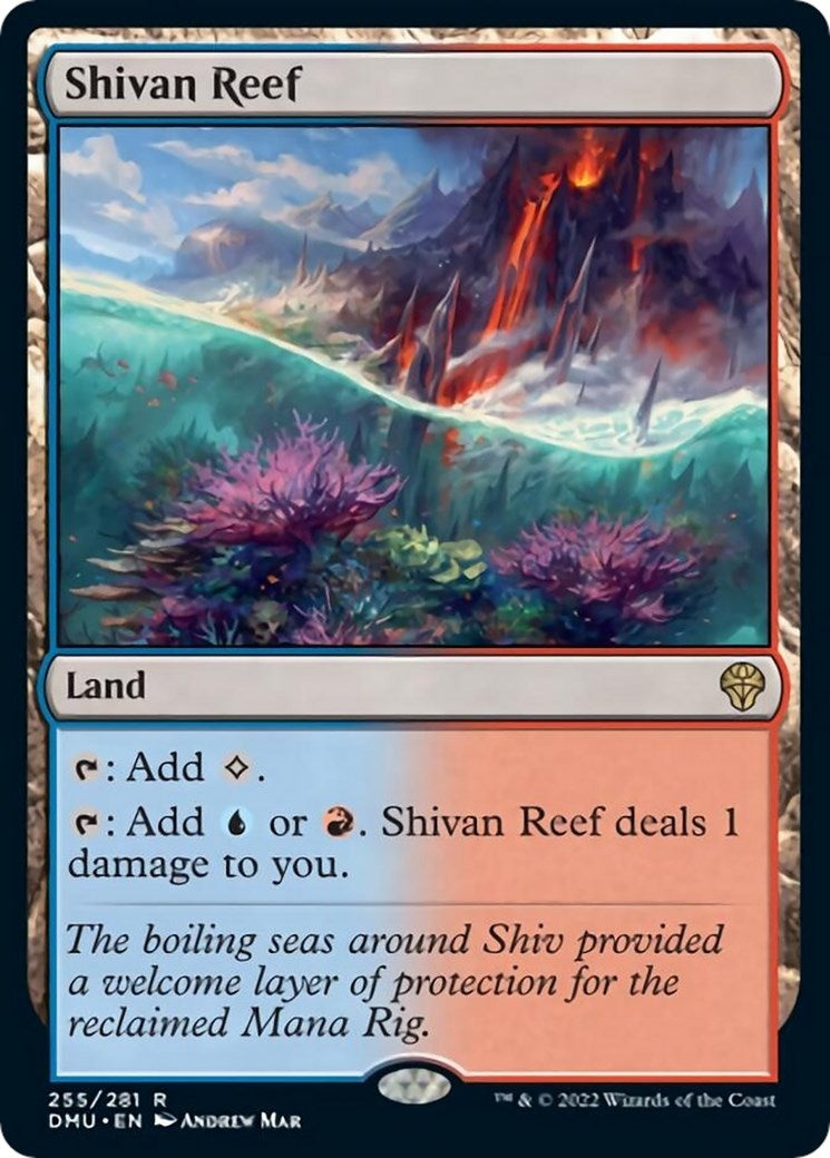 Shivan Reef (255) (Dominaria United)