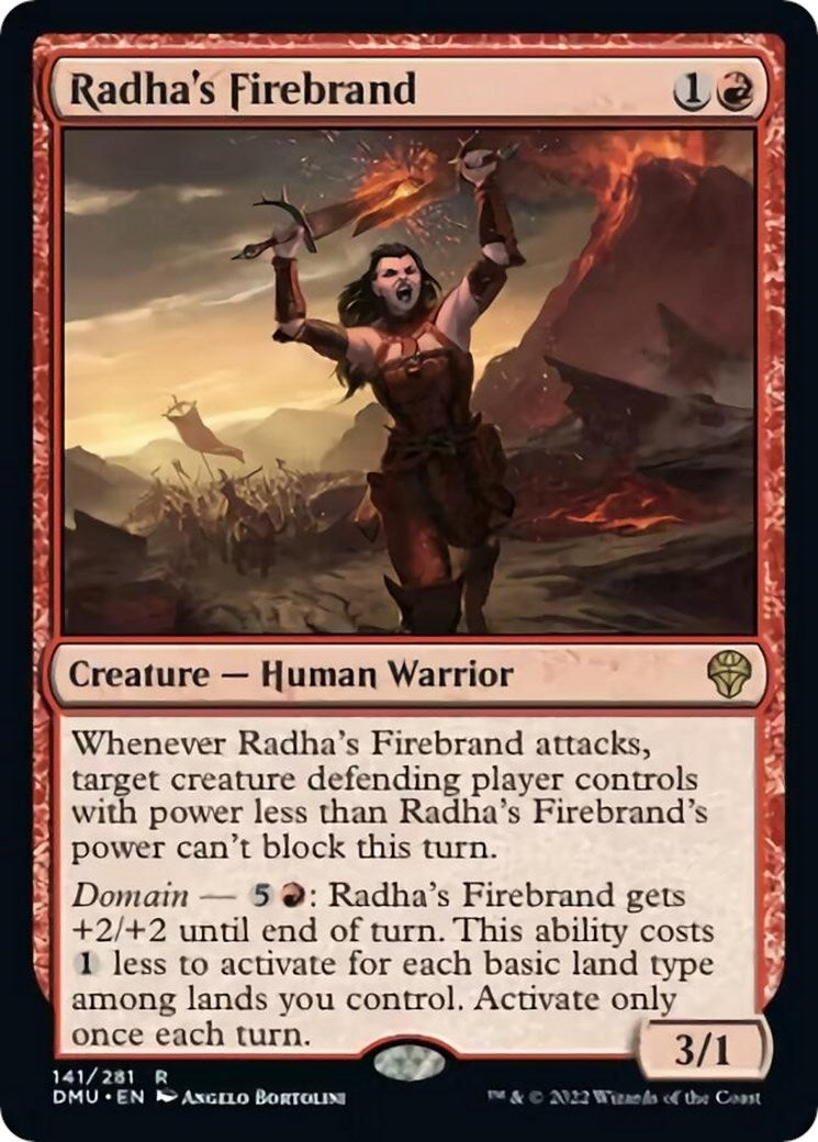 Radha's Firebrand (141) (Dominaria United)