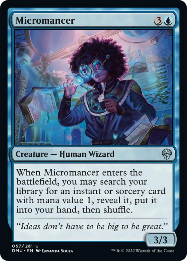 Image for Micromancer (57) (Dominaria United) - Magic: The Gathering
