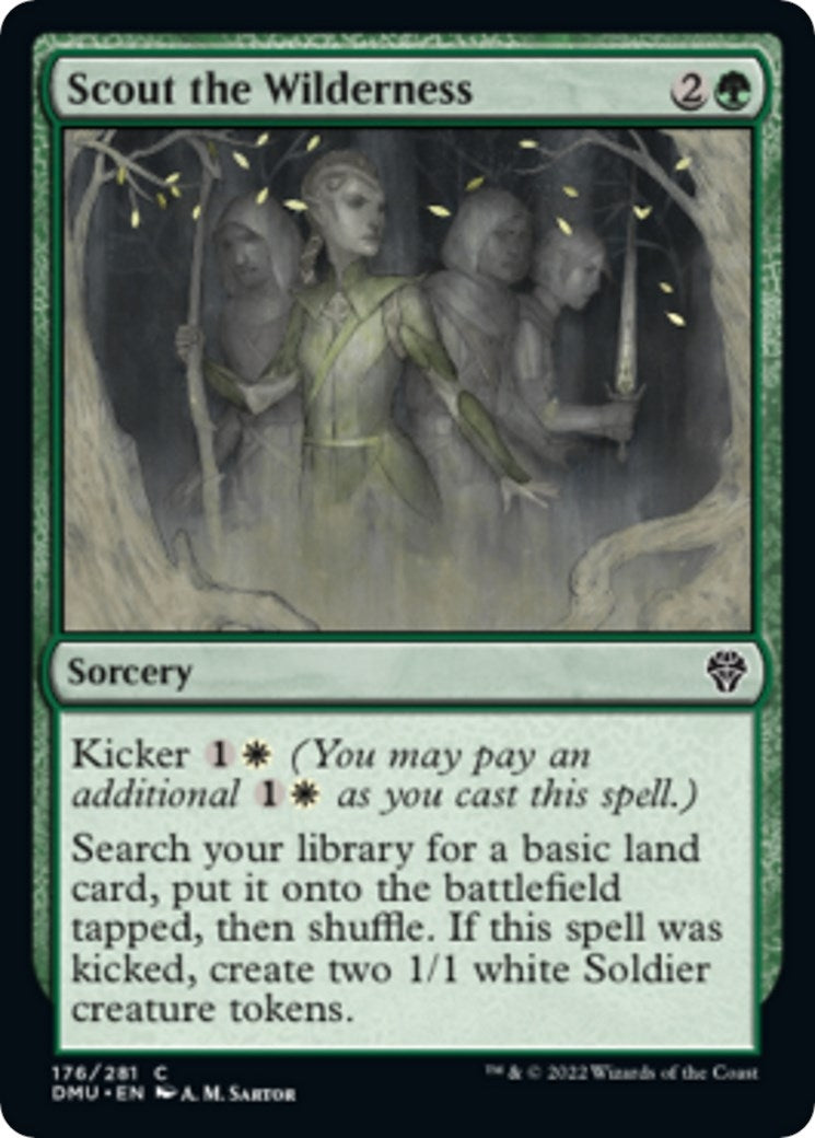 Scout the Wilderness (176) (Dominaria United)