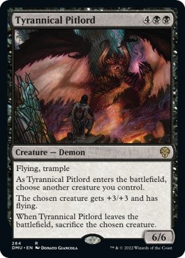 Image for Tyrannical Pitlord (284) (Dominaria United) - Magic: The Gathering