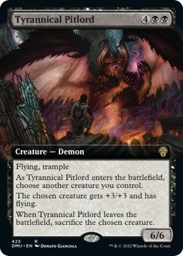 Image for Tyrannical Pitlord (Extended Art) (425) (Dominaria United) - Magic: The Gathering