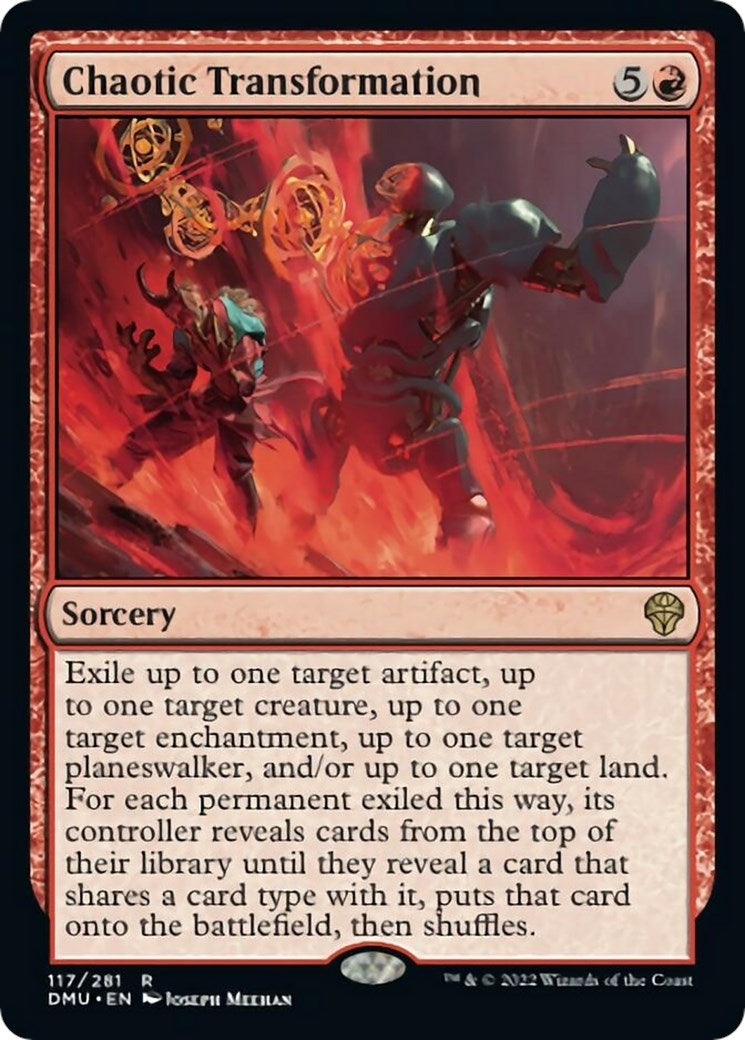 Image for Chaotic Transformation (117) (Dominaria United) - Magic: The Gathering