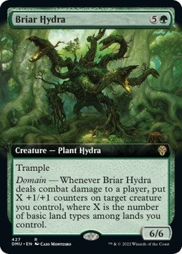 Image for Briar Hydra (Extended Art) (427) (Dominaria United) - Magic: The Gathering