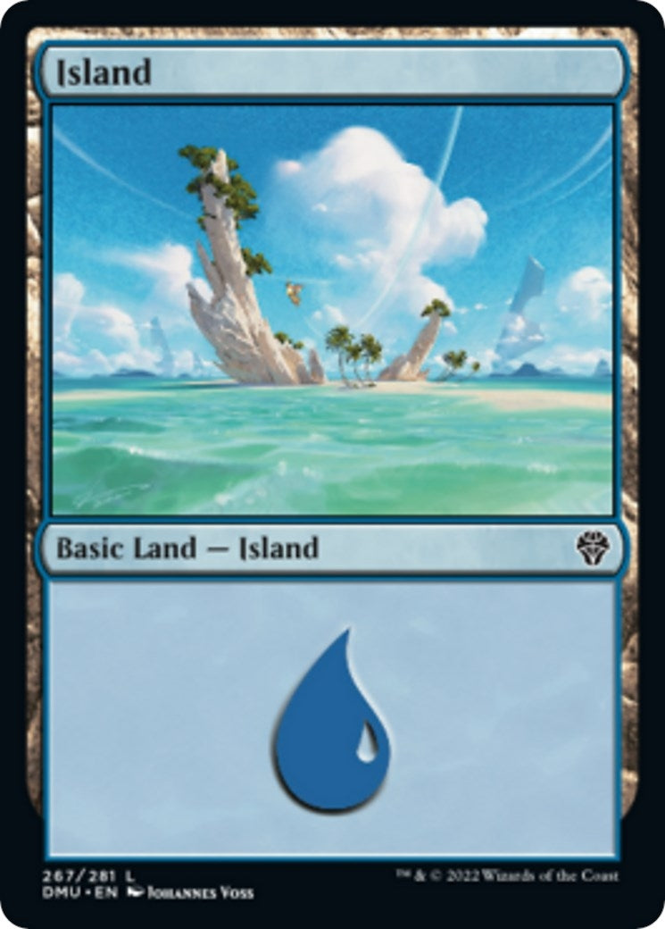 Image for Island (267) (267) (Dominaria United) - Magic: The Gathering