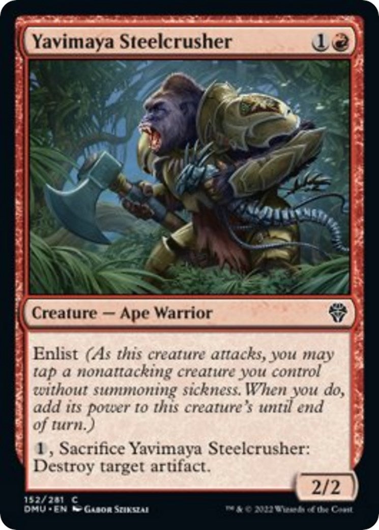 Image for Yavimaya Steelcrusher (152) (Dominaria United) - Magic: The Gathering