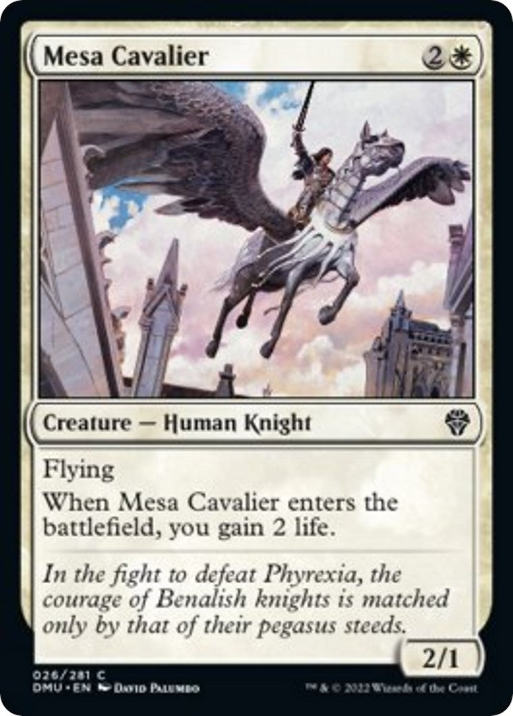 Image for Mesa Cavalier (26) (Dominaria United) - Magic: The Gathering