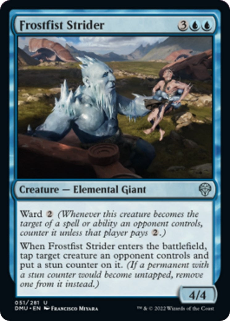 Image for Frostfist Strider (51) (Dominaria United) - Magic: The Gathering