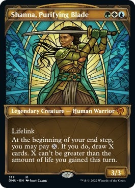 Shanna, Purifying Blade (Showcase) (317) (Dominaria United)