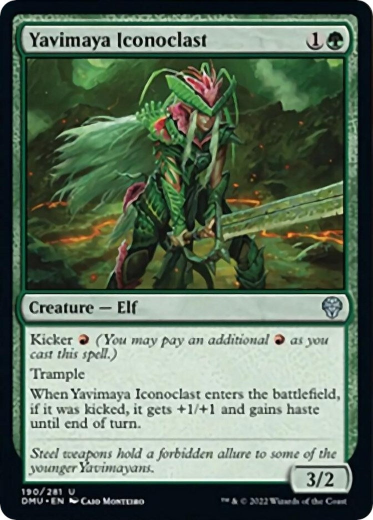 Image for Yavimaya Iconoclast (190) (Dominaria United) - Magic: The Gathering