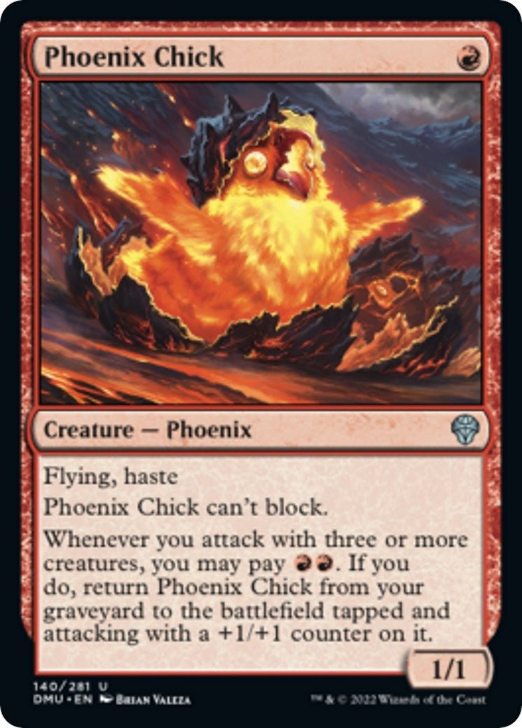Image for Phoenix Chick (140) (Dominaria United) - Magic: The Gathering