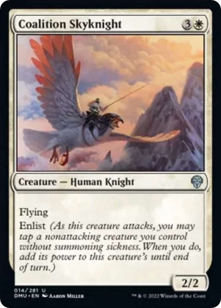 Image for Coalition Skyknight (14) (Dominaria United) - Magic: The Gathering