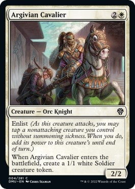 Argivian Cavalier (4) (Dominaria United)