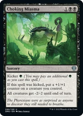 Image for Choking Miasma (86) (Dominaria United) - Magic: The Gathering