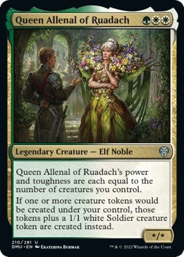 Image for Queen Allenal of Ruadach (210) (Dominaria United) - Magic: The Gathering