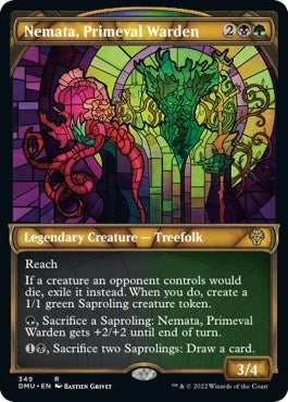 Image for Nemata, Primeval Warden (Textured Foil) (349) (Dominaria United) - Magic: The Gathering
