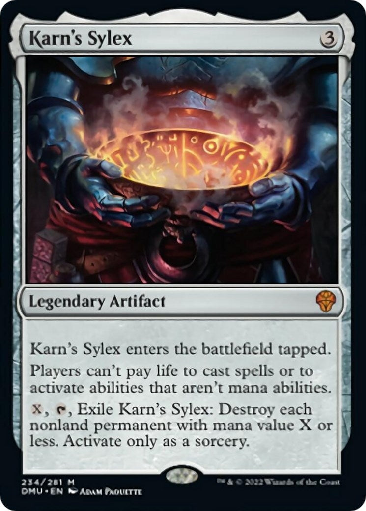 Image for Karn's Sylex (234) (Dominaria United) - Magic: The Gathering