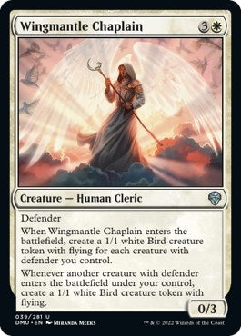 Image for Wingmantle Chaplain (39) (Dominaria United) - Magic: The Gathering