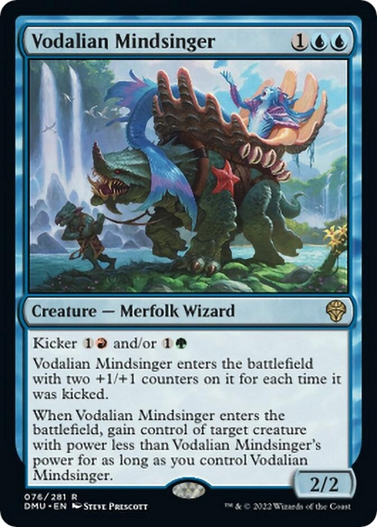 Image for Vodalian Mindsinger (76) (Dominaria United) - Magic: The Gathering