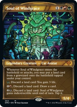 Soul of Windgrace (Textured Foil) (360) (Dominaria United)