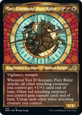 Image for Tori D'Avenant, Fury Rider (Showcase) (322) (Dominaria United) - Magic: The Gathering