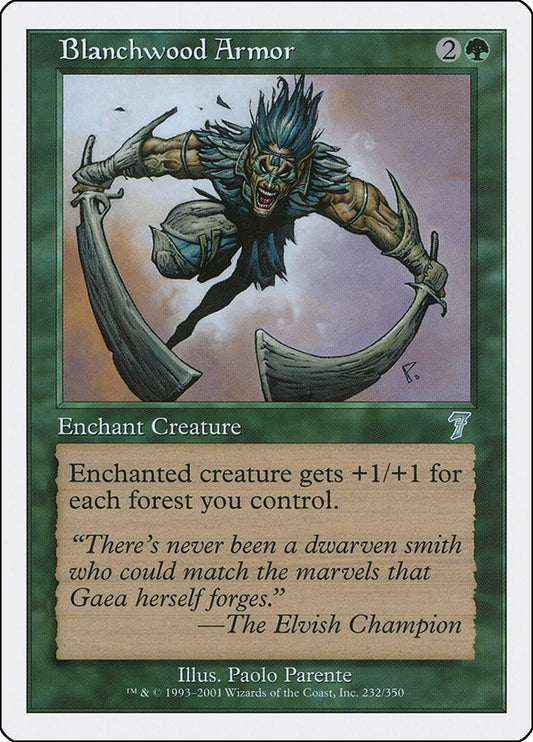 Blanchwood Armor (232) (7th Edition)