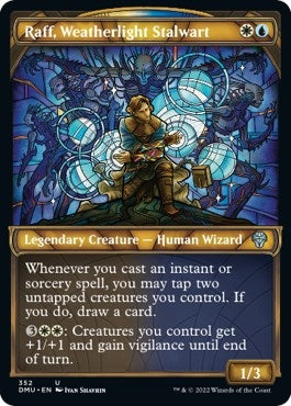 Image for Raff, Weatherlight Stalwart (Textured Foil) (352) (Dominaria United) - Magic: The Gathering