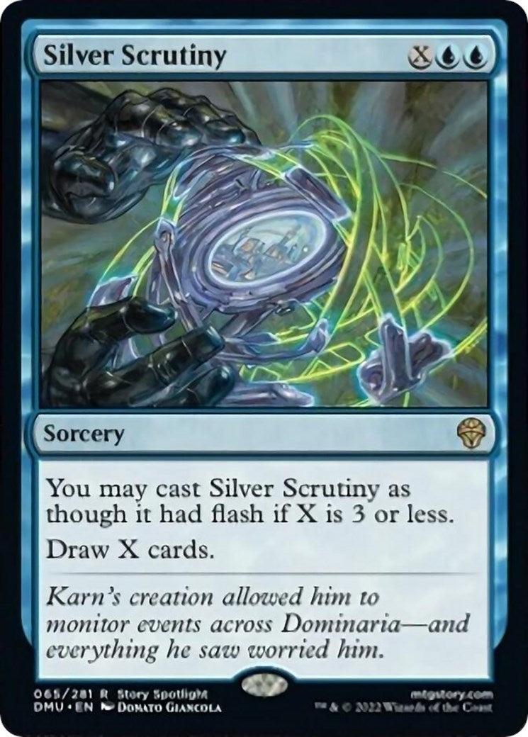 Silver Scrutiny (65) (Dominaria United)