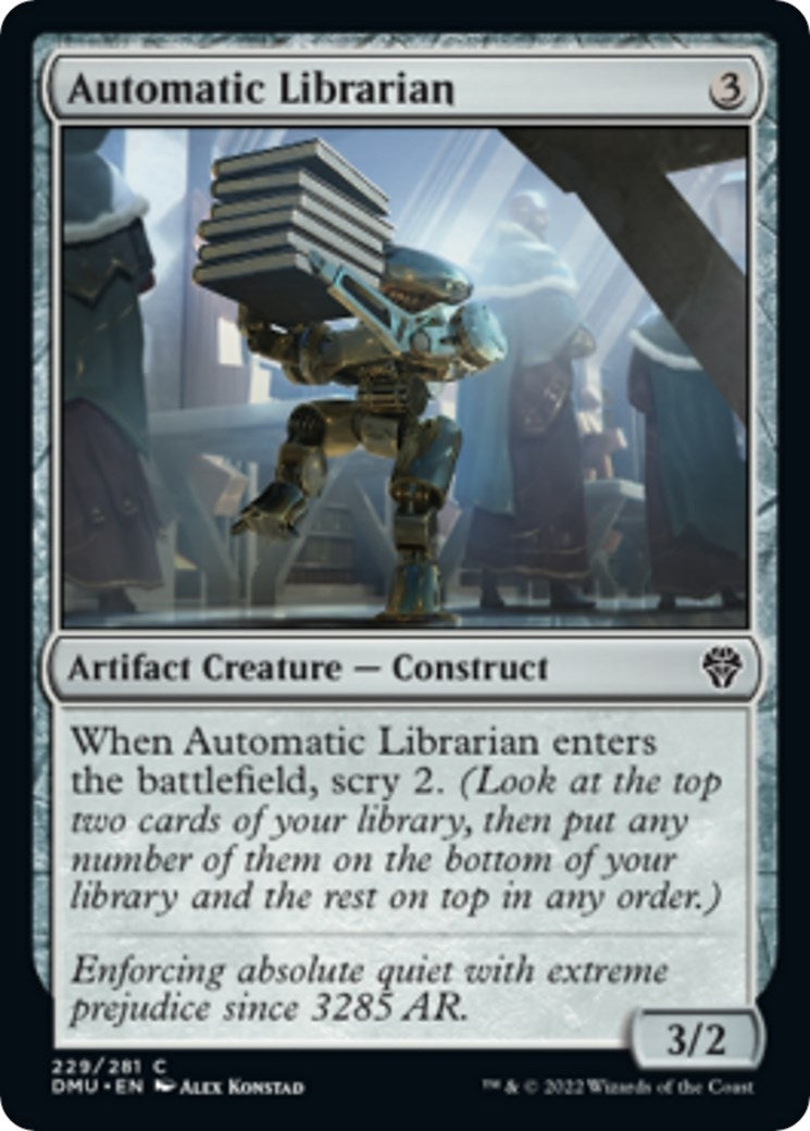 Image for Automatic Librarian (229) (Dominaria United) - Magic: The Gathering